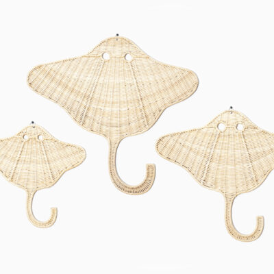 Stingray Kids wall décor - Wicker Rattan Nursery Décor