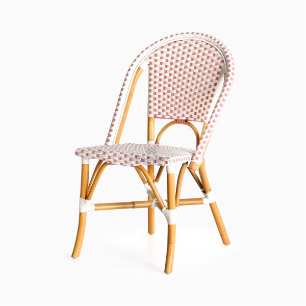 Farah Bistro Chair - Natural Rattan Frame