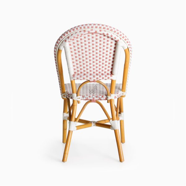 Farah Bistro Chair - Natural Rattan Frame